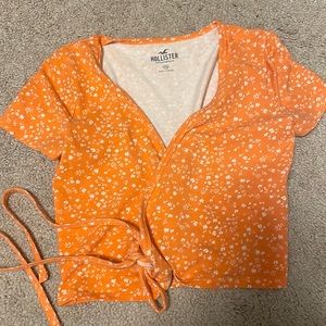 BOGO Hollister Wrap Crop Tee